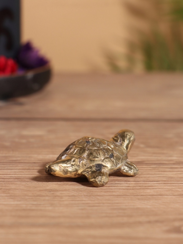 Сувенир бронза "Черепашка" 7х5х2 см