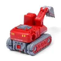 Робот-трансформер &laquo;Огнеборец&raquo; 5в1, собирается из 5 машинок, подвижные детали