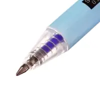 Ручка гелевая автомат СТИРАЕМЫЕ ЧЕРНИЛА, 0,5 мм, стержень синий, Чудик МИКС