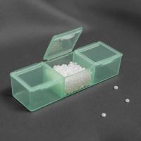 Органайзер для рукоделия, 7 органайзеров по 3 отделения, 19 &times; 8 &times; 2 см, цвет МИКС