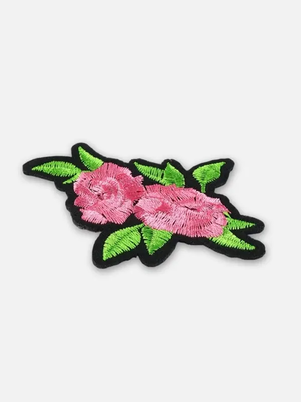 Термоаппликация &laquo;Цветы&raquo;, 7.5&times;5.5 см, разноцветная