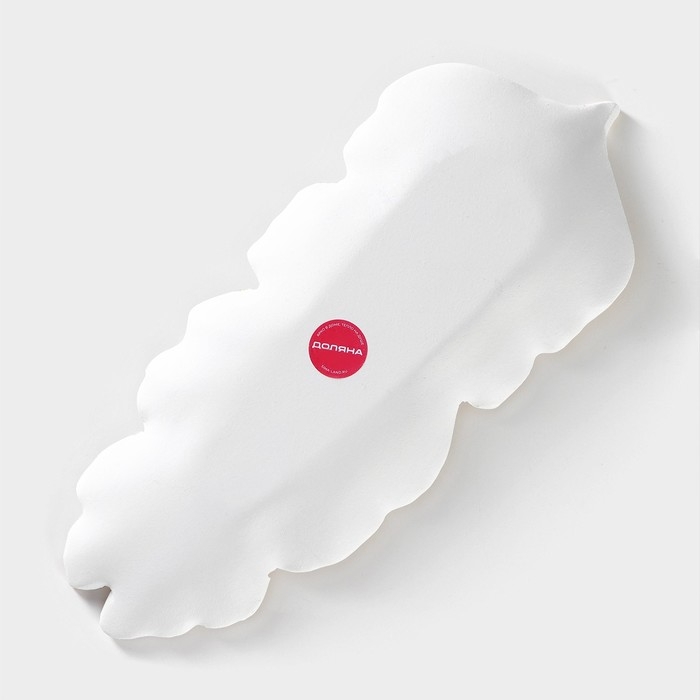 Блюдо для фруктов Доляна &laquo;Золотой лист&raquo;, 38&times;15,5 см, цвет золотой с белым