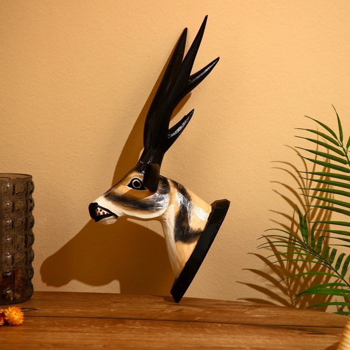 Панно настенное "Газель" албезия 25х15х35 см