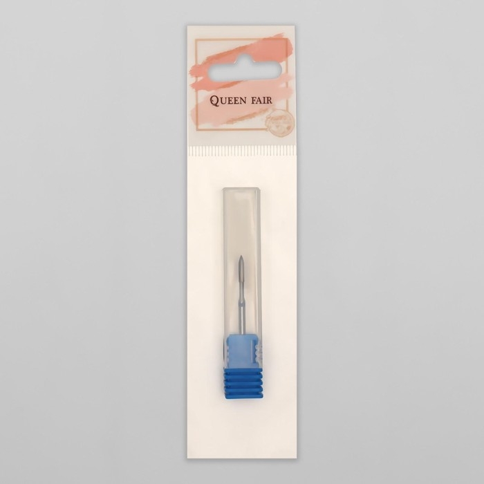 Фреза для маникюра, безопасная, 6 граней, 1,2 &times; 10 мм, в пластиковом футляре