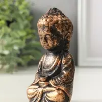 Подставка под благовоний "Будда", размер 11х6 см, цвет винтажная бронза