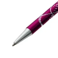 Ручка шариковая, автоматическая, "Завитки" 0.5 мм, стержень синий, МИКС