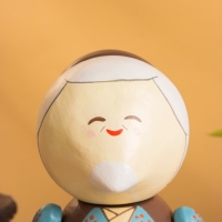 Деревянная кукла кокеши &laquo;Бабушка Аки&raquo;, 11&times;10&times;17 см