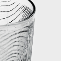 Стакан высокий "Барк" 360 мл, цвет зеленый