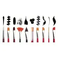 Кисть щетина № 5, плоская