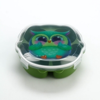 Ланч - бокс &laquo;Совушка&raquo;, 18 х 18 х 5 см