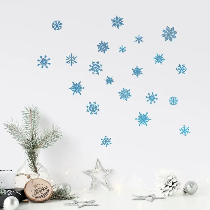 Наклейка со светящимся слоем &laquo;Снежный хоровод&raquo;, 10.5 х 14.8 см