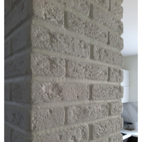 Гипсовая плитка &laquo;Барселона&raquo; усиленная, 1 кв м, 90 шт, Белый