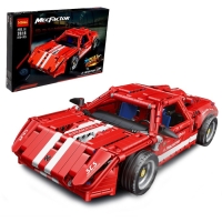 Конструктор Техно &laquo;Красная молния&raquo;, инерционный механизм, 814 деталей