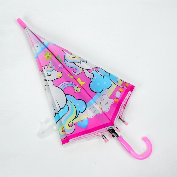 Зонт детский &laquo;Единорог&raquo;, r= 46 см