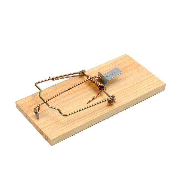 Крысоловка, 17 &times; 8 см, дерево, Greengo