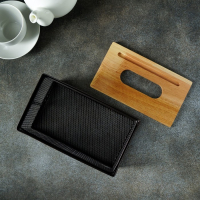 Салфетница &laquo;Эстетика&raquo;, 21&times;12&times;10 см, цвет коричневый