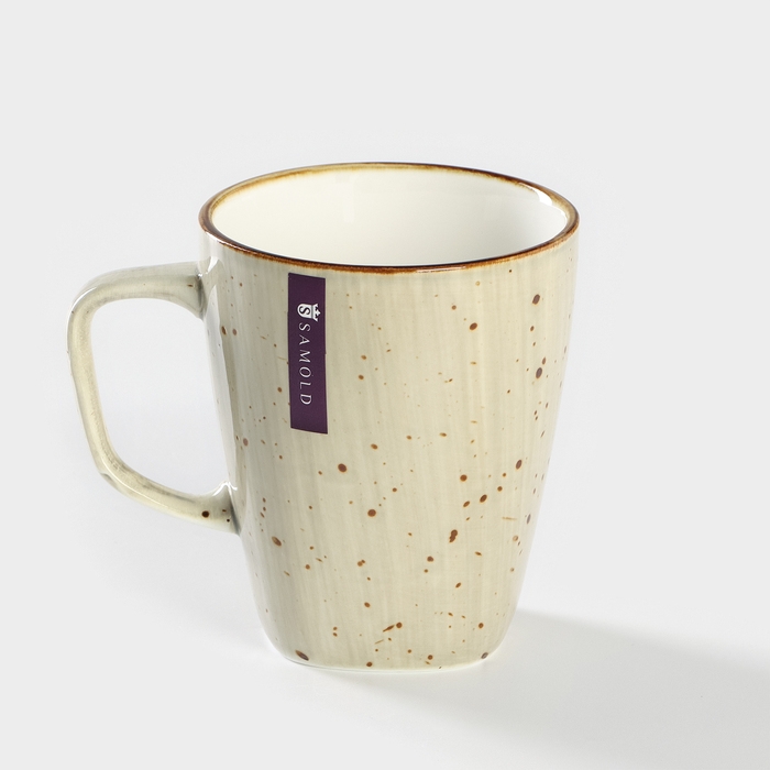 Кружка Samold &laquo;Хорека. Графит&raquo;, фарфор, 400 мл