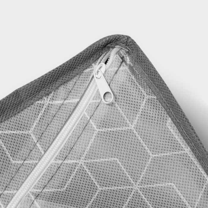 Органайзер для хранения белья Доляна &laquo;Фора&raquo;, 8 ячеек, 28&times;14&times;10 см, цвет серый