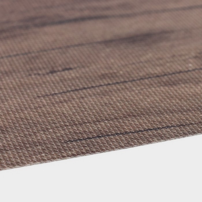 Салфетки сервировочные на стол Доляна &laquo;Дерево&raquo;, 4 шт, 45&times;30 см, цвет коричневый