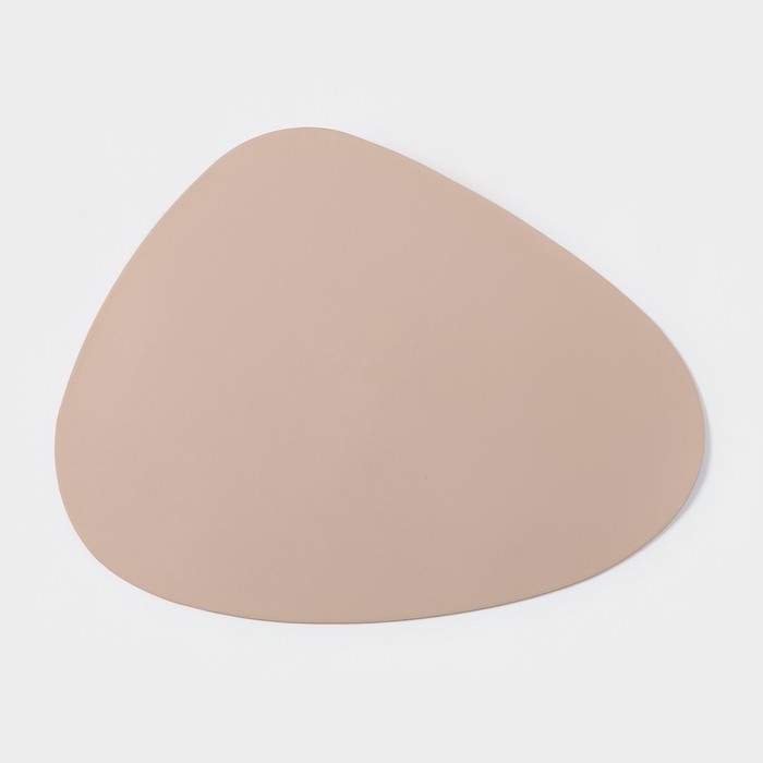 Салфетка сервировочная на стол Доляна &laquo;Тэм&raquo;, 45&times;35 см, цвет персиковый