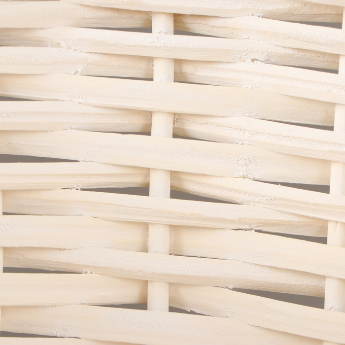 Набор корзин &laquo;Плетёнка&raquo;, 3 шт, 38&times;13/41 см, 34&times;11/38 см, 30&times;9/34 см, ива