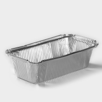 Набор форм из фольги для запекания и выпечки Доляна, 865 мл, 21&times;10,5&times;6 см, 2 шт