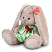 Мягкая игрушка &laquo;Зайка Ми в полосатом платье&raquo;, 15 см