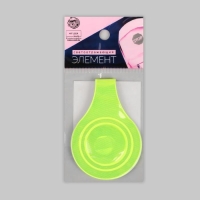 Светоотражающая клипса на магните, 5 &times; 15 см, цвет жёлтый