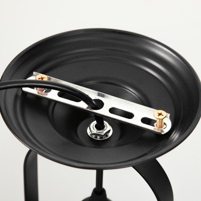 Бра "Вента" 1х40Вт Е27 черный 20х31х21,5 см