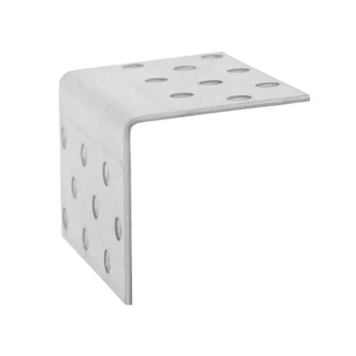 Уголок крепежный равносторонний ТУНДРА krep, 40х40х60х2 мм, в упаковке 50 шт.