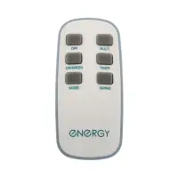 Вентилятор Energy EN-1635R, напольный, 40 Вт, 3 режима, бело-голубой