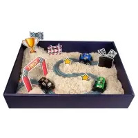 Космический песок &ldquo;Гонки&ldquo; с песочницей 1,5 кг