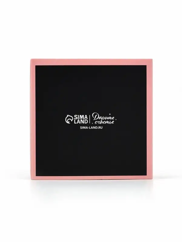 Коробка-пенал под бижутерию &laquo;Вдохновляй&raquo;, 7.5 х 7.5 х 3 см