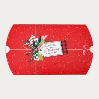 Коробка новогодняя складная фигурная &laquo;Новогодняя посылка&raquo;, 19 х 14 х 4 см, Новый год