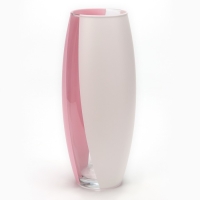 Ваза для цветов &laquo;Геометрия&raquo; стеклянная, 26 см, 1,7 л.