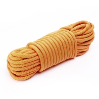 Веревка страховочно-спасательная "Climb" 48 прядная, зелено-оранжевая, d= 10 мм, 20 м