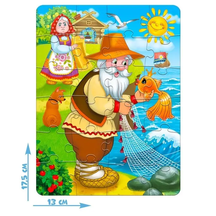 Пазл &laquo;Детские сказки №5&raquo;, 24 элемента
