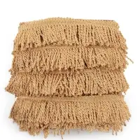 Бахрома жгут, 6,5 см, 20 м&plusmn;0.5, цвет золотой