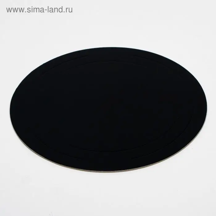 Подложка усиленная, 22 см, черный-белый, 3,2 мм