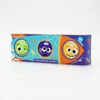 Набор бомбочек для ванны "Монстрики", 3x100 г