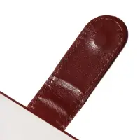 Ежедневник недатированный формат А5, с хлястиком, 112л, линия, пвх, Классика Коричневый