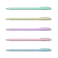 Ручка шариковая ErichKrause Neo Pastel Pearl, перламутровый корпус, игольчатый узел 0.7 мм, чернила синие, длина письма 1000 метров, МИКС