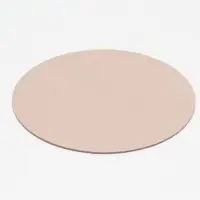 Подложка для торта усиленная, 22 см, золото 2.5 мм