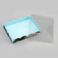 Коробка для печенья, кондитерская новогодняя упаковка, &laquo;С Новым годом!&raquo;, 14&times;10.5&times;2.5 см