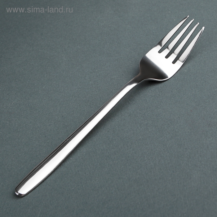 Вилка десертная из нержавеющей стали &laquo;Милано&raquo;, длина 15 см, цвет серебряный