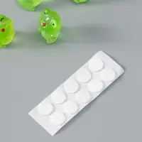 Сувенир эпоксидная смола флюоресцентный "Лягушата" набор 6 шт 3,2х2,5х2 см