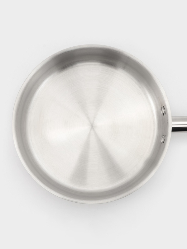 Сковорода-сотейник d=24 см, h=6,5 см, толщина стенки 0,6 мм, индукция