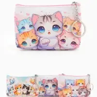 Кошелек дет 13-01-01 Июнь2517, 10,5*2,5*8 см, отд на молнии, микс