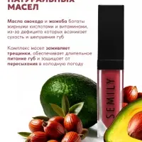 Масло-блеск для губ SEMILY CHERRY JELLY, 5 мл
