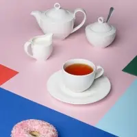 Сливочник Maxim Diamond, молочно-белый